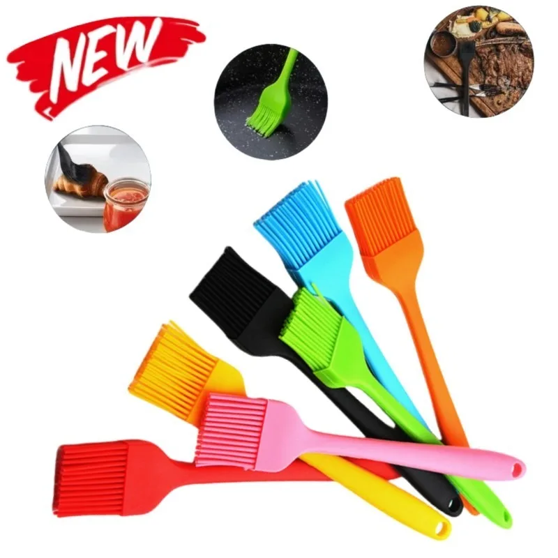 Pastry Brush Silicone - Silikonowy pędzel do grillowania, odporny na