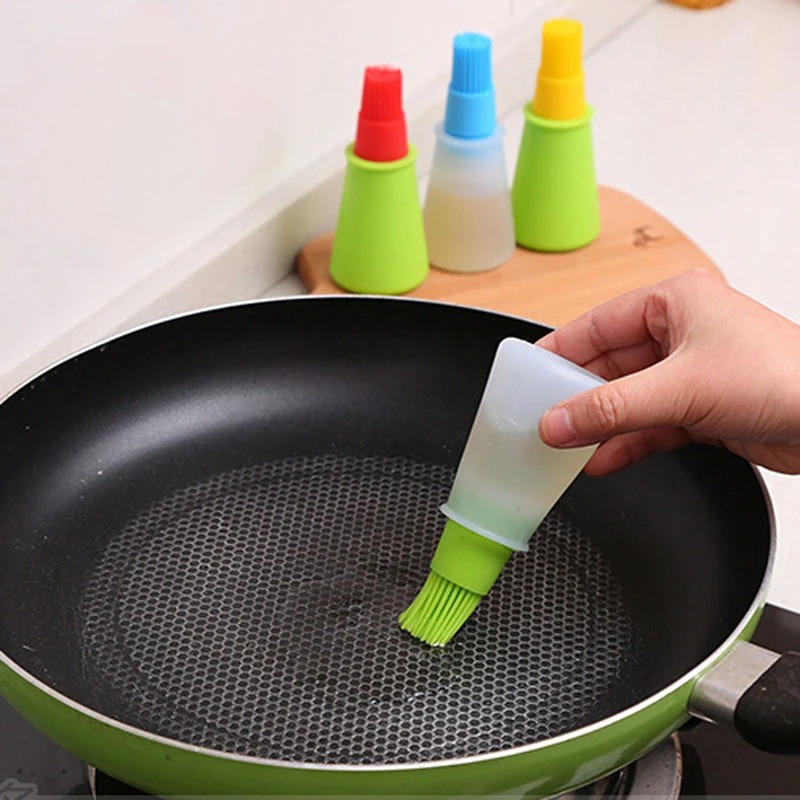 Pastry Brush Silicone - Silikonowy, odporny na ciepło dozownik oleju