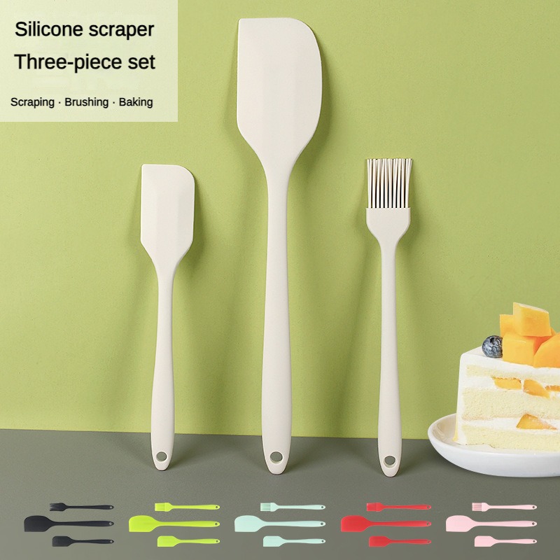 Pastry Brush Silicone - 3-częściowy zestaw do pieczenia w kuchni