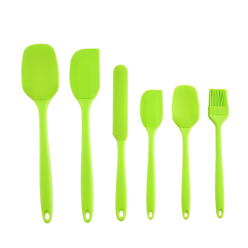 Pastry Brush Silicone - Silikonowy zestaw przyborów kuchennych 6-częściowy, szpatułka