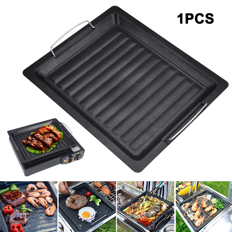 Kitchen Oven Baking Pans - Gruba kwadratowa patelnia grillowa na zewnątrz