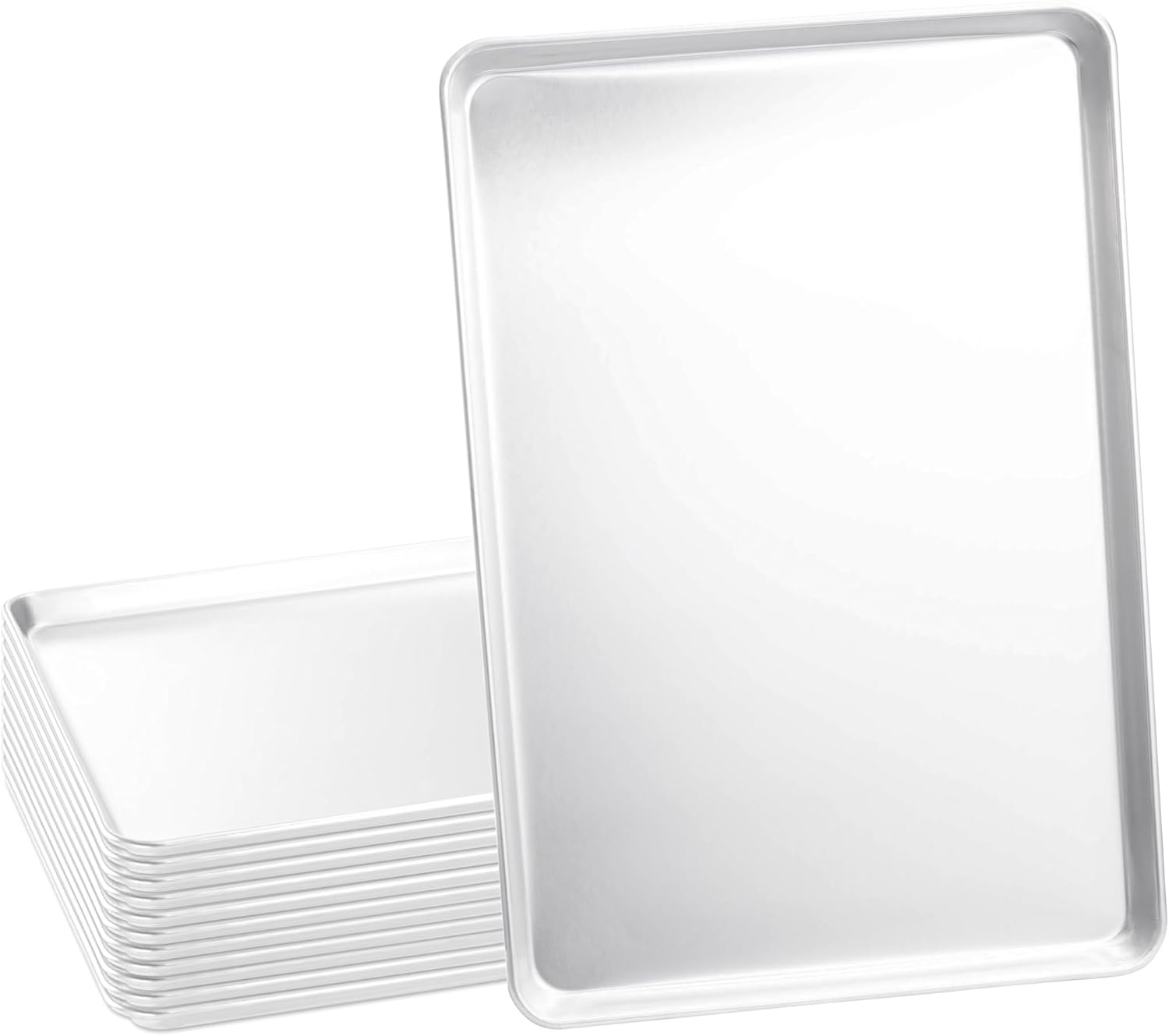 Kitchen Oven Baking Pans - Pełnowymiarowy komercyjny zestaw aluminiowych blach do