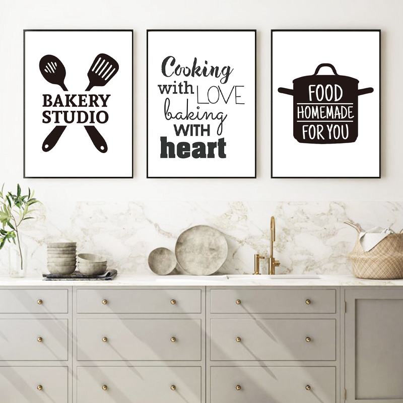 Kitchen Baking Quotes - Gotowanie z miłością - cytat z