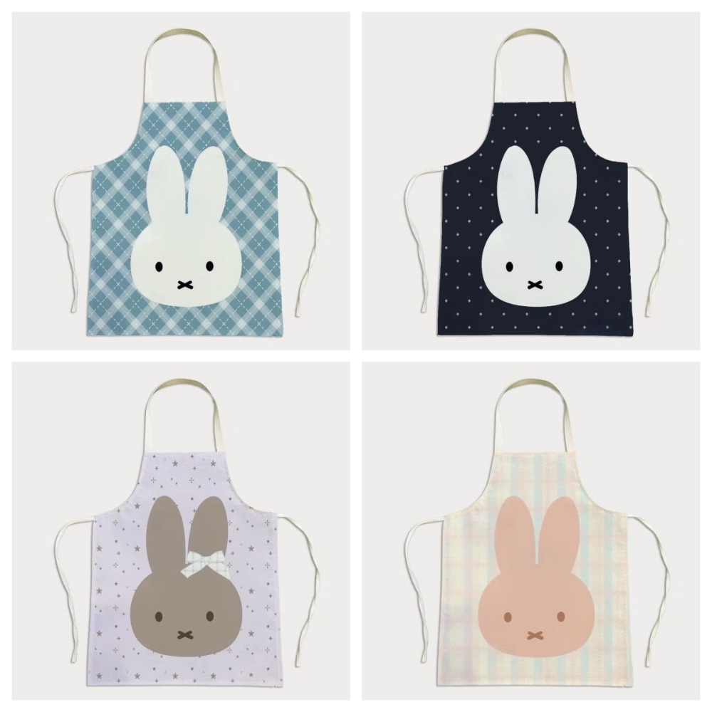 Kitchen Baking Store - Fartuch z wodoodpornego materiału Miffy Kawaii