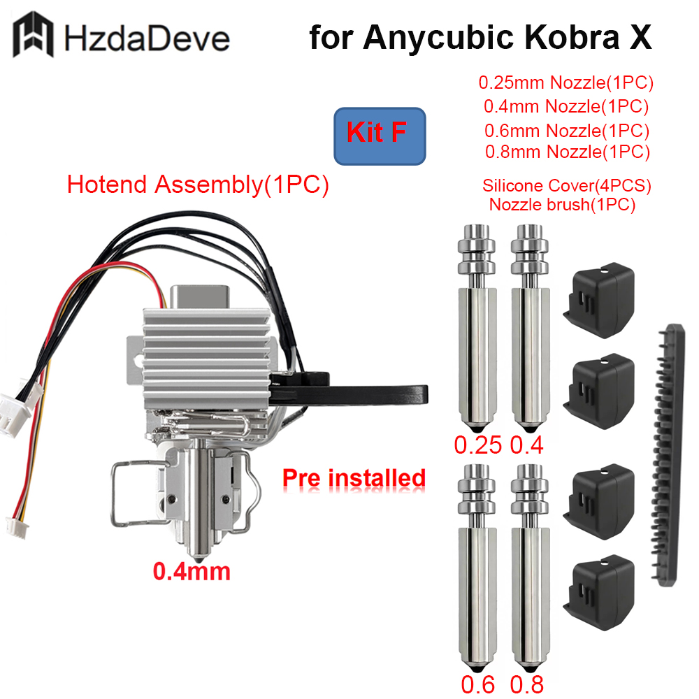 Zestaw grzewczy Hotend do Anyc – Pastry Brush Silicone recenzja i cena