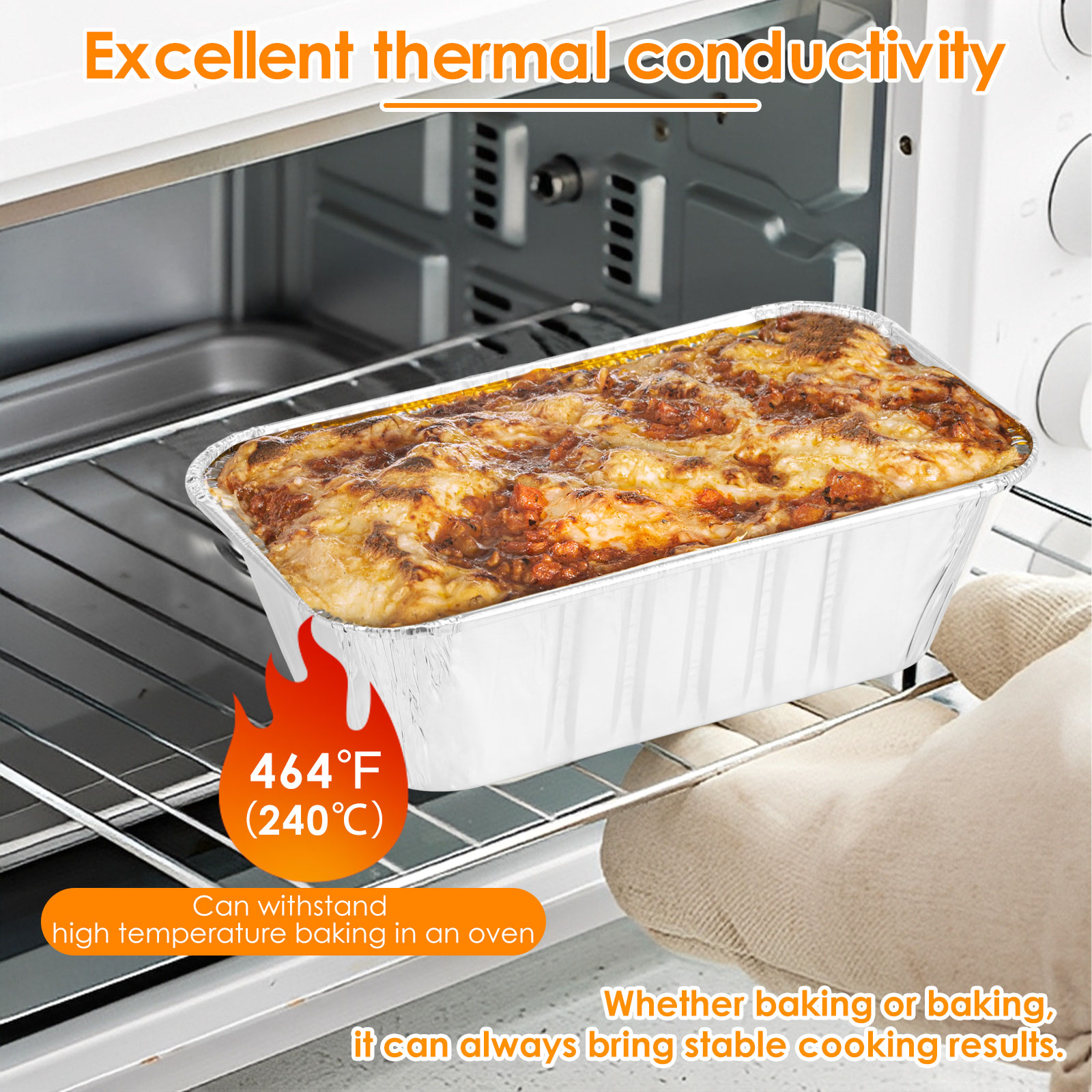 Formy aluminiowe do pieczenia  – Kitchen Oven Baking Pans recenzja i cena