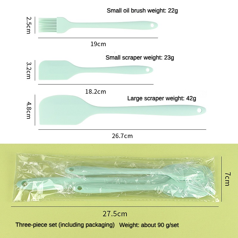 3-częściowy zestaw do pieczeni – Pastry Brush Silicone recenzja i cena