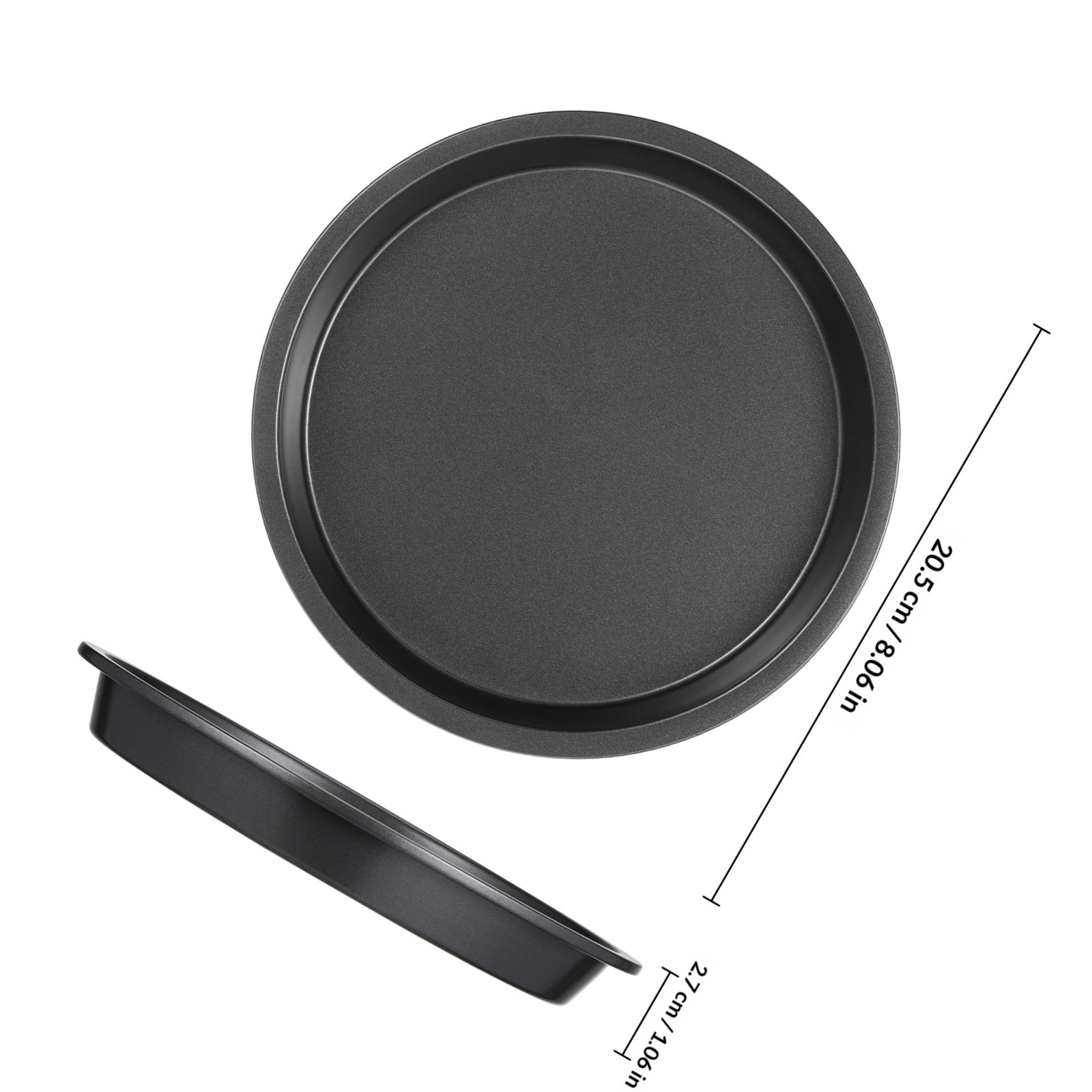 Okrągła blacha do pizzy ze sta – Kitchen Oven Baking Pans recenzja i cena