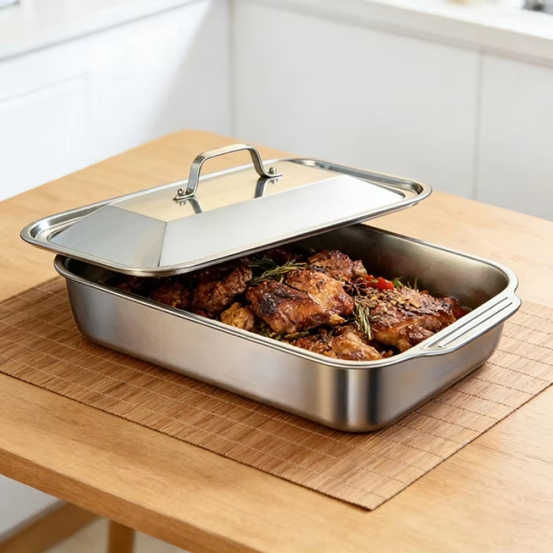 Prostokątna, głęboka blacha do – Kitchen Oven Baking Pans recenzja i cena