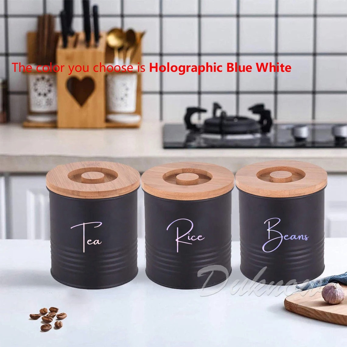 Etykiety na słoiki do organiza – Kitchen Baking Quotes recenzja i cena