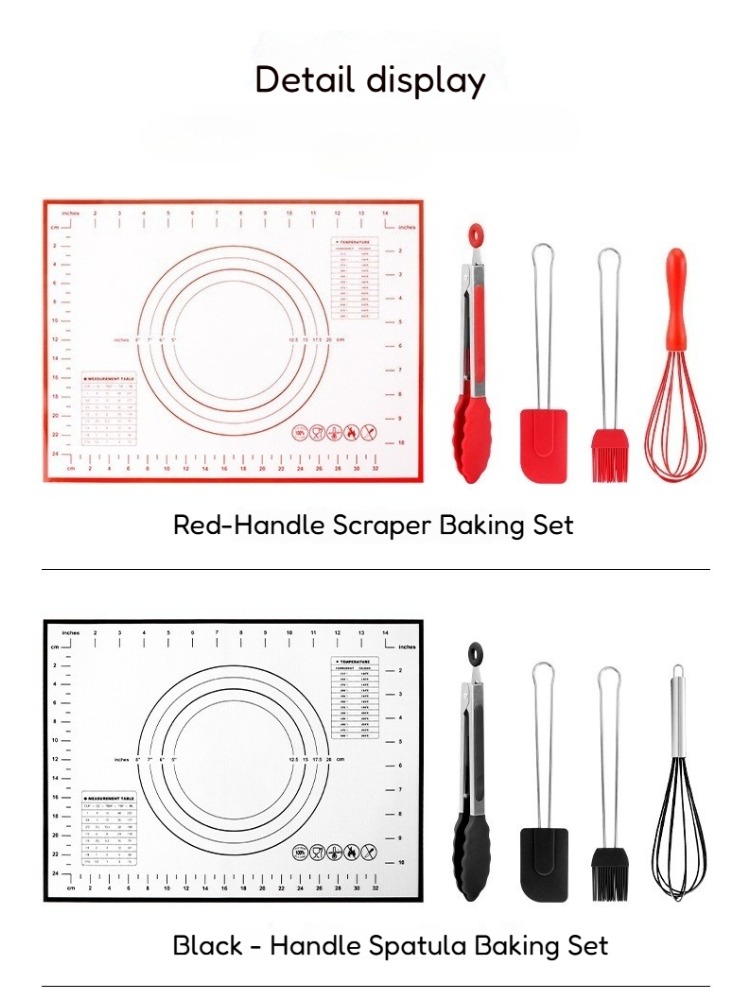 5-częściowy zestaw silikonowyc – Pastry Brush Silicone recenzja i cena