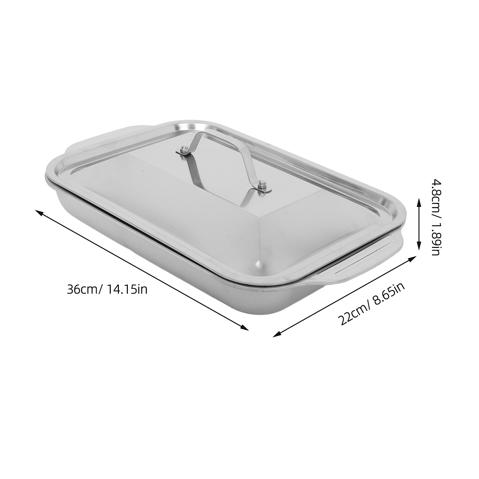 Prostokątna blacha do grillowa – Kitchen Oven Baking Pans recenzja i cena