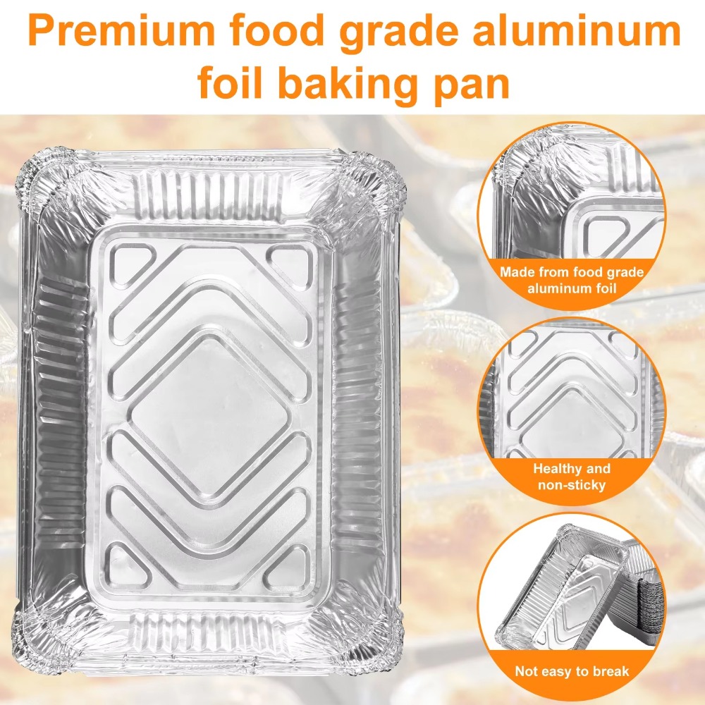 10 SZTUK Jednorazowe pojemniki – Kitchen Oven Baking Pans recenzja i cena