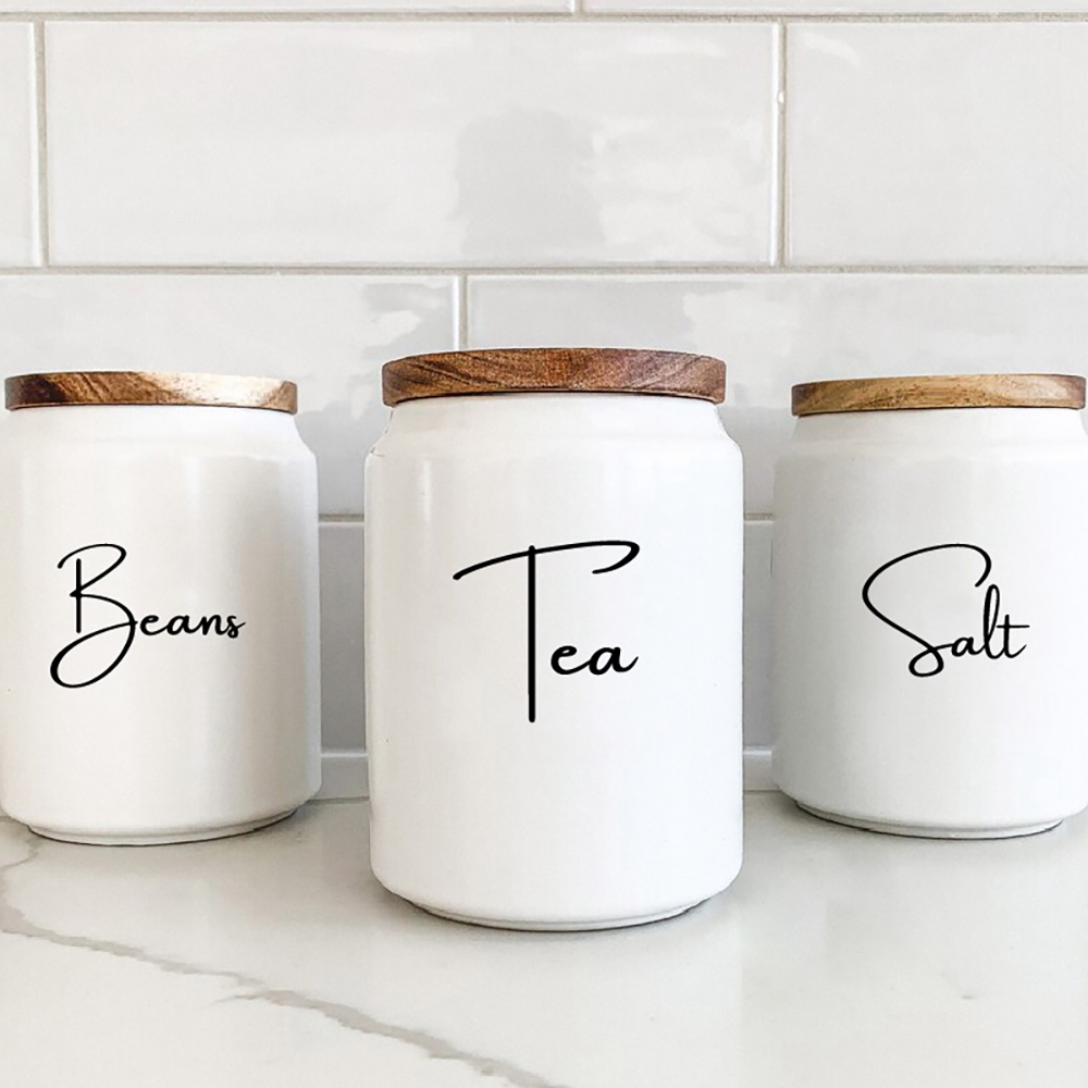 Organizacja kuchni Kanister Sł – Kitchen Baking Quotes recenzja i cena