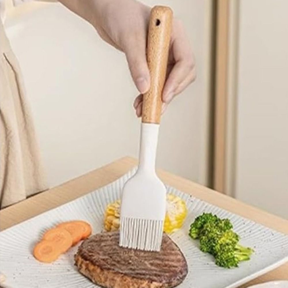 2 SZT. Drewniana Rączka Siliko – Pastry Brush Silicone recenzja i cena
