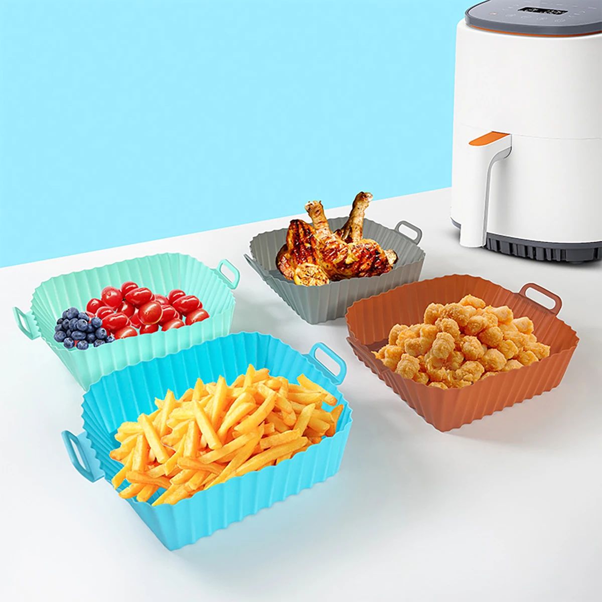 Silikonowa forma do frytkownic – Kitchen Oven Baking Pans recenzja i cena